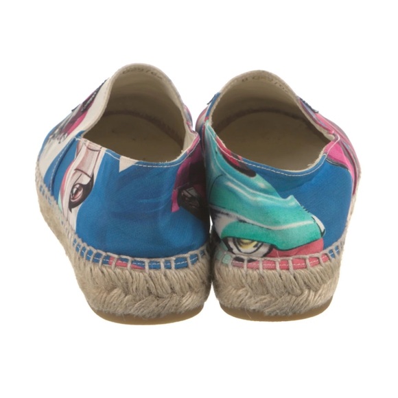 NWT Chanel 2017 Interlocking CC Logo $825 Espadrilles - Picture 4 of 5